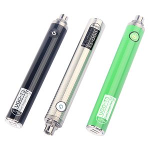 1 pièces UGO T3 Vape eGo batterie double Port de Charge USB 1300mAh 510 fil préchauffage stylo vaporisateur VV Batteries E Cigarettes