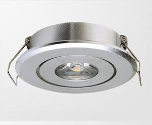 1W 3W Mini LED downlight luces de techo redondas 110V 220V panel de luz LED lámpara empotrada de aluminio blanco cálido 9679587