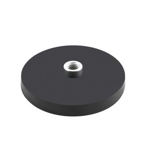 Aimant en revêtement en caoutchouc Strong Magnetic Round Base D31mm pour la caméra toit de toit LED Porte-trait