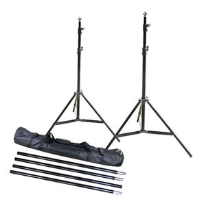 Freeshipping 2 * 3m / 65 * 10ft Adjustable Aluminum Photo Background Support Stand Photography Backdrop Crossbar Kit TB-20 Sdklp