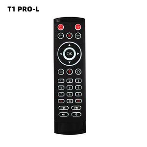 2,4G Wireless Air Mouse Gyro Remote Control Contrôleur T1 Pro 29 Keys Mini Keyboard pour Android TV Box Mini PC