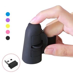 2.4Ghz Wireless Optical Mice Finger Ring Mini Mouse USB 1600Dpi for Computer Tablet PC Laptop Desktop