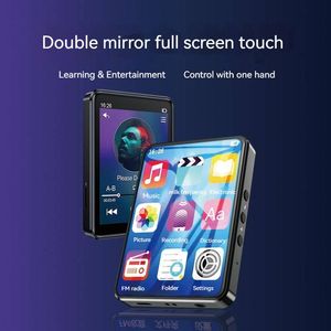 Baladeur mp3 mp4 plein écran 2.5 pouces, Version étudiante, ebook, Bluetooth, lecteur de musique Portable à écran tactile pour carte SD