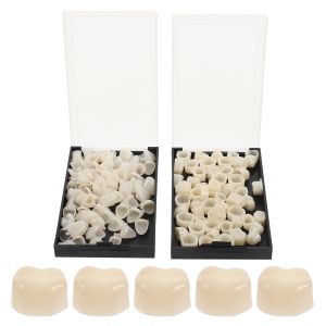 2 boîtes Veneers Fake dent Caps dentaires Supplies Broken Stickers Halloween Resin ANTERIOR DES T dents de réparation Kit