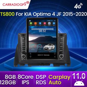 2 DIN 4G LTE Android 11 reproductor Multimedia de Radio todo en uno para KIA Optima 4 JF 2015-2020 sistema inteligente de navegación GPS con dvd para coche