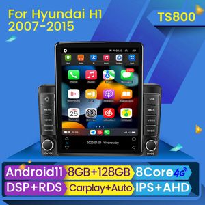 2 DIN Android 11 lecteur dvd de voiture Radio multimédia vidéo Navigation GPS pour Hyundai H1 Grand Starex 2007-2015 Carplay Auto BT