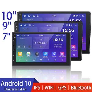 Universal Android Double Din Car Stereo with GPS, WIFI & Bluetooth - 7/9/10 Inch Touchscreen Radio for VW, Nissan, Hyundai, Kia, Toyota