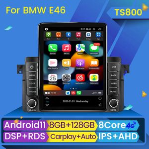 Lecteur multimédia dvd de voiture 2 Din Radio automatique Android pour BMW E46 M3 318/320/325/330/335 Carplay 4G GPS Navigation Autoradio DSP