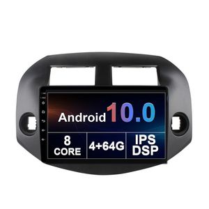 2 din estéreo reproductor de DVD del coche radio android para TOYOTA RAV4 2007-2012 pantalla táctil Música USB Mirror Link Cámara de visión trasera 1080P Fábrica al por mayor