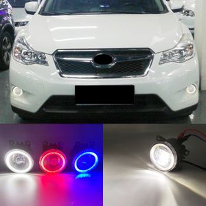 2 fonctions pour Subaru XV 2012-2018 Auto LED DRL Daytime Running Light Car Projecteur Fog Lamplight