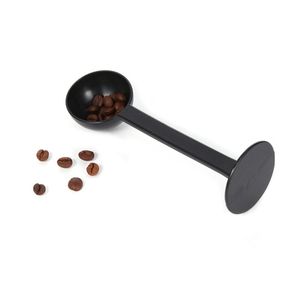 Cuchara de café 2 en 1, cuchara medidora estándar de 10g, cuchara para polvo de doble uso, accesorios para máquina de café, herramientas de cocina