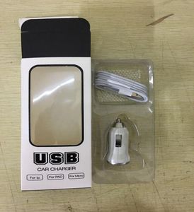 Kit d'adaptateur de chargeur de voiture USB US EU, câble de synchronisation 2 en 1, pour Samsung HTC Micro V8 avec boîte de vente au détail 1745155