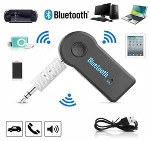 2 in 1 Wireless Bluetooth 5.0 Receiver Transmitter Adapter 3.5mm Jack For Car Music o Aux Headphone Reciever Handsfree6122009