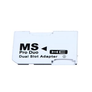 2 cartes microSD / micro SDHC Adaptateur Micro SD TF à Memory Stick MS Pro Duo pour PS