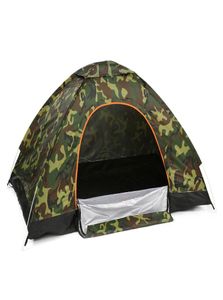 Carga de campamento impermeable de 2 personas al aire libre Sport Fishing Single Lape Up Up anti UV Turist Tent for Wigwam Beach Hunting Bag6974298
