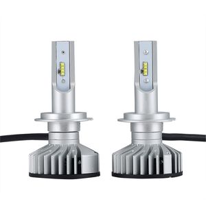 H7 Voiture Led Phare Ampoule 14000LM 6500K Mini Taille Phare 12V Auto Phare Ampoules Brouillard Lumières DRL