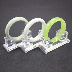 Présentoir de bracelets en acrylique transparent de 2 tailles, présentoir de bijoux, présentoir dur pour bracelets