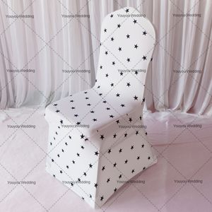 Housse de chaise en Spandex imprimée, 2 styles au choix, 50 pièces par Lot, livraison gratuite pour mariage, décoration de Banquet