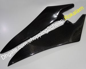 2 paneles de cubiertas laterales de tanque de fibra de carbono para Yamaha YZF1000 YZF 1000 R1 2009 2010 2011 2012 2013 2014 Panel de cubierta de YZF-R1