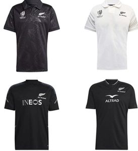 2023 24 NEGROS Rugby Jerseys Negro Nueva Jersey Zelanda Moda Sevens 2023 2024 Todo SUPER Rugby Chaleco Camisa POLO Maillot Camiseta Maglia