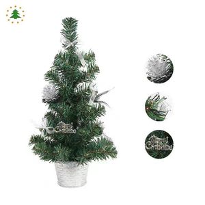 20/30/40 cm Decoraciones navideñas Ventana de escritorio Mini árbol de Navidad Escena de planta en maceta Precio especial