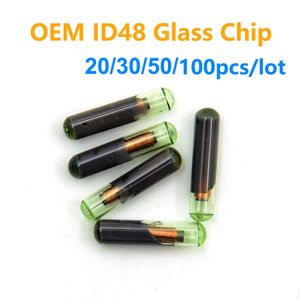 20/30/50 / 100pcs Chipe de clés de voiture vierge OEM ID48 Chip de puce automatique Pipon de puce ID 48 Déblocage