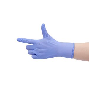 20 piezas Fabricante de China Titanfine Stock OEM guantes de nitrilo baratos guantes de examen de nitrilo desechables sin polvo