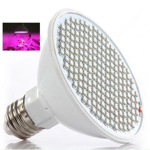 200 LED Plante Élèvent La Lumière Lampe Croissance Lumières Ampoules Système Hydroponique pour Plantes Graines De Fleurs Légumes Serre Intérieure E27