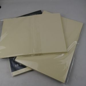 200 feuilles de papier bond 75% coton 25% lin, papier de test pour stylo contrefait, couleur blanche, papier A4 85G