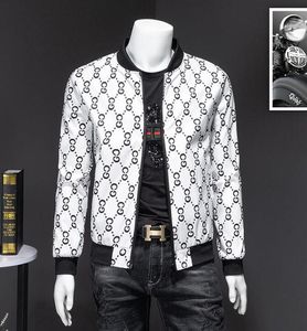 20023 New Designer Fashion Men's Jacket Letter Imprime