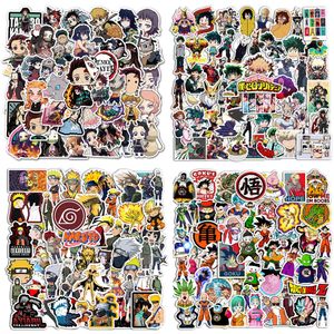 200PCS Lot Classic Anime Graffiti Stickers 4 Style Mix Waterproof Manga Comic Laptop Patches Decals for Motorcycle Bicycle Luggage Skateboard Phone Pad