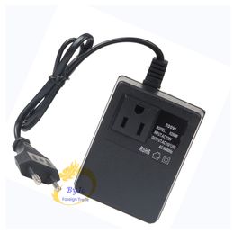 Transformateur de tension 200W AC 220V à 110V abaisseur ou AC 220V à 110V intensifier adaptateur de prise de courant de voyage EU/US