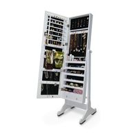 Cheap Panel Mirror Jewelry Armoire Best No No Wooden Jewellery Storage Cabinet