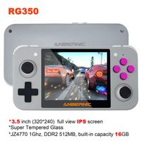 NEW RG350 Linux System Retro Game Console Nostalgic host 3.5 inch HD IPS Screen 16GB Handheld Game Player Maximum support 128g tf card Free DHL