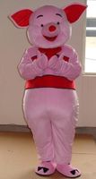Halloween Pink Pig Mascot Costume Top Quality Cartoon Piglet Anime theme character Christmas Carnival Party Costumes