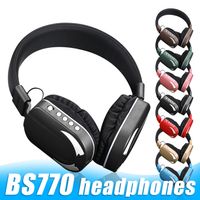 BS770 Earphone Wireless Bluetooth Headphones Stereo Casque W...