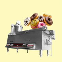 food processing Automatic electric & gas heating Donut Makin...