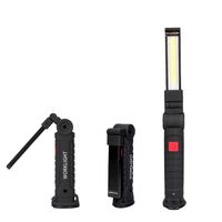 Portable Car LED Work Light Torches 5 Mode COB LEDs Working Lamp USB Rechargeable Flashlight For Outdoor Camping Hiking Cehicle Repair