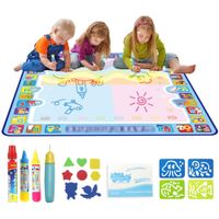 Drawing Kit For Kids Toys Magic Children's Water Canvas Super Large Painting Pad Drawing Tablet Graffiti Gift