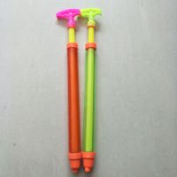 45cm Children's toys plastic gun transparent pumping cannon single-tube syringe water beach wholesale Sand Play & Water Fun