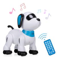 LENENG K21 Smart Robot Toys Electronic Robot Dog Puppy Remote Control Music Dancing for Kids Christmas Gifts