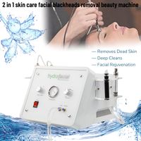 2 in 1 hydrodermabrasion diamond microdermabrasion machine facial skin peeling hydrafacial beauty equipment