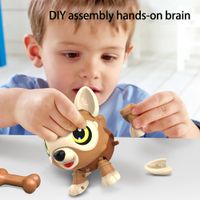 Robot Dog Toy Robot Puppy Toys Funny Lovely Voice-controlled Induction Robot Educational Toy