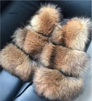 Women' s Fur & Faux Arrival Long Vest Fluffy Jacket Plus...