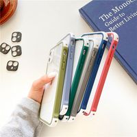 Minimalist color phone cases for iPhone 14 13 12 11 pro max ...