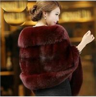 Autumn and Winter warm New Silver Fox Fur Vest gilet outerwe...