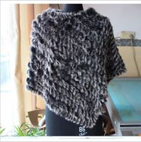 Autumn Winter new arrive Ladies' Genuine Real Knitted R...