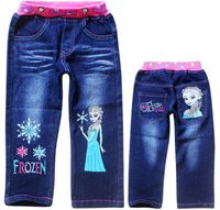 6 pcs children' s jeans trousers children pants girls je...