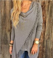 Women Long Sleeve Knitted Cardigan Loose Sweater Outwear Jac...