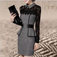 Vestidos Casual Dress 2015 Winter Dress OL Elegant Classical...